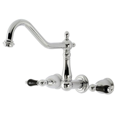 Kingston Brass KS1021PKL Wall Mount Roman Tub Faucet, Polished Chrome KS1021PKL